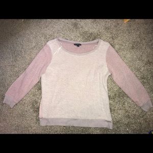 American Eagle Outfitters pink sweater